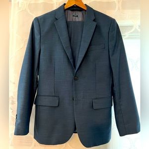 Perry Ellis Slim Navy Suit